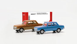 Herpa 013918 - H0 - 2-tlg. Set Wartburg 353 `66 - Bausatz